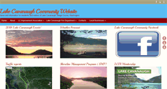 Desktop Screenshot of lakecavanaugh.info
